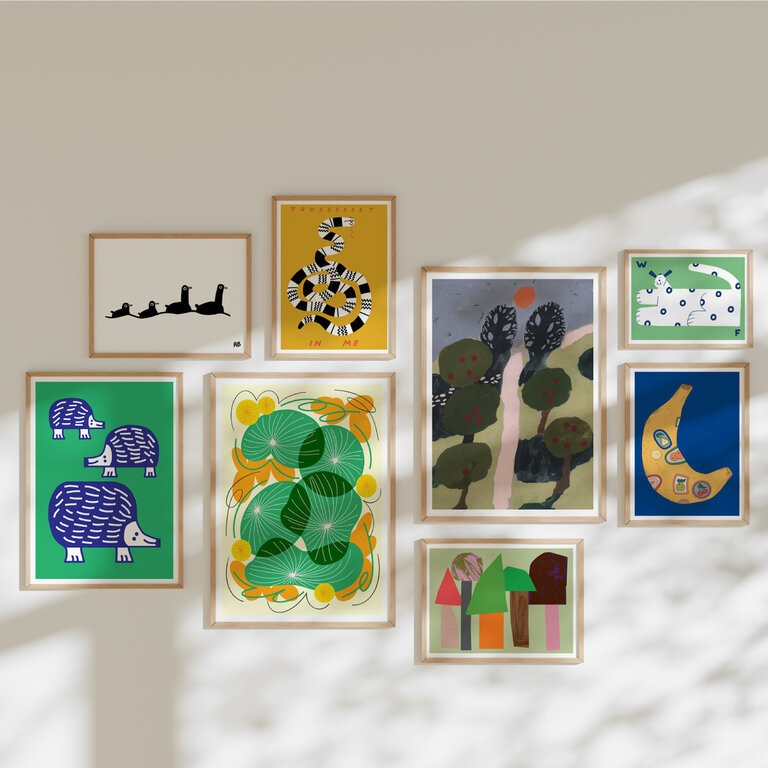 mini editions artist wall