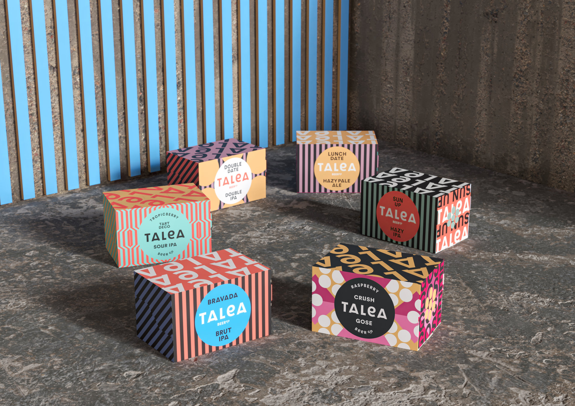 talea beer co packaging