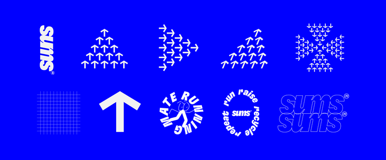 sums graphics blue