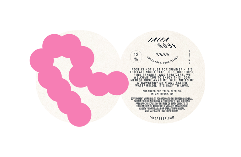talea wine label design