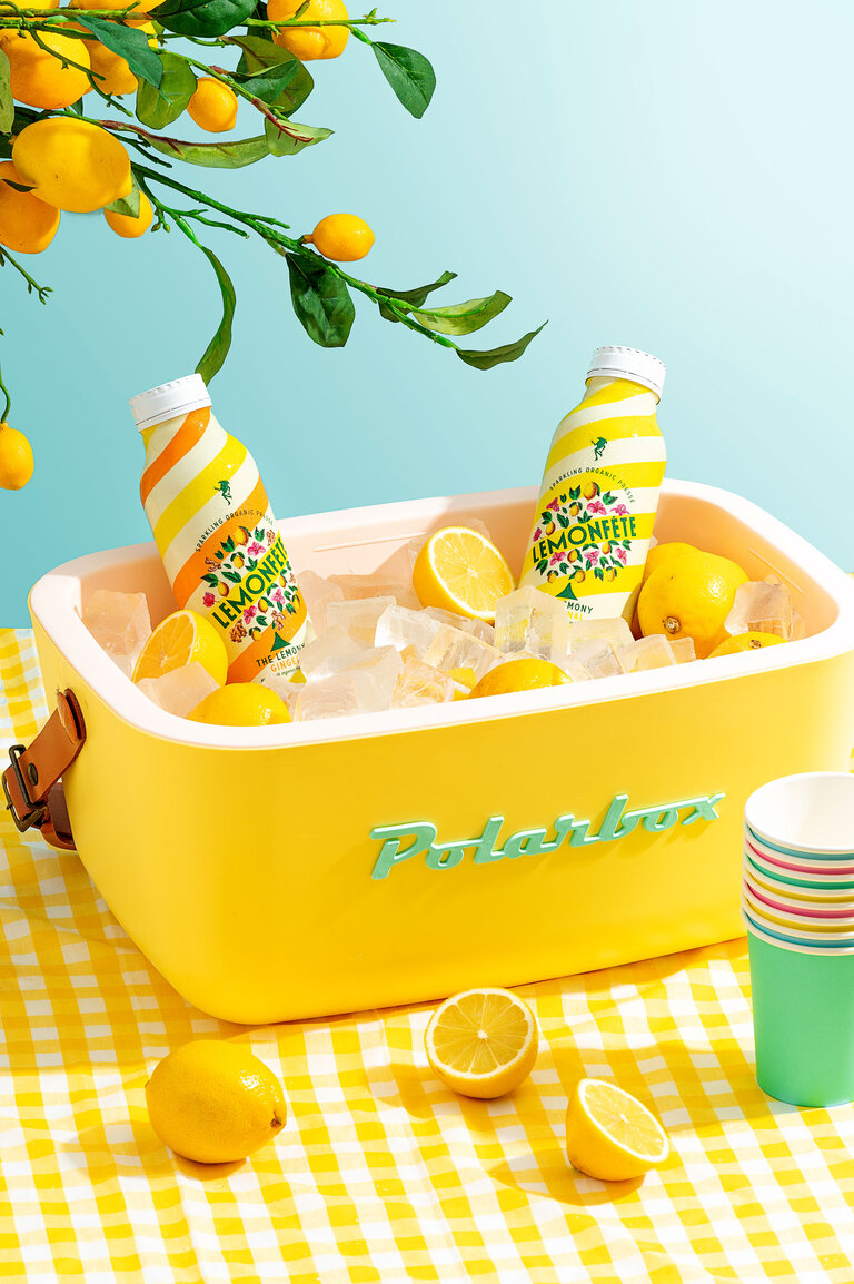 lemonfete drinks in bag