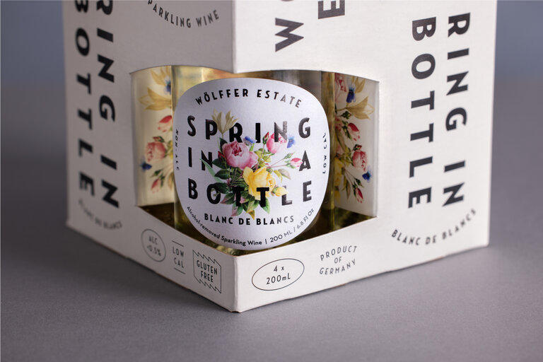 Spring In a Bottle box detail