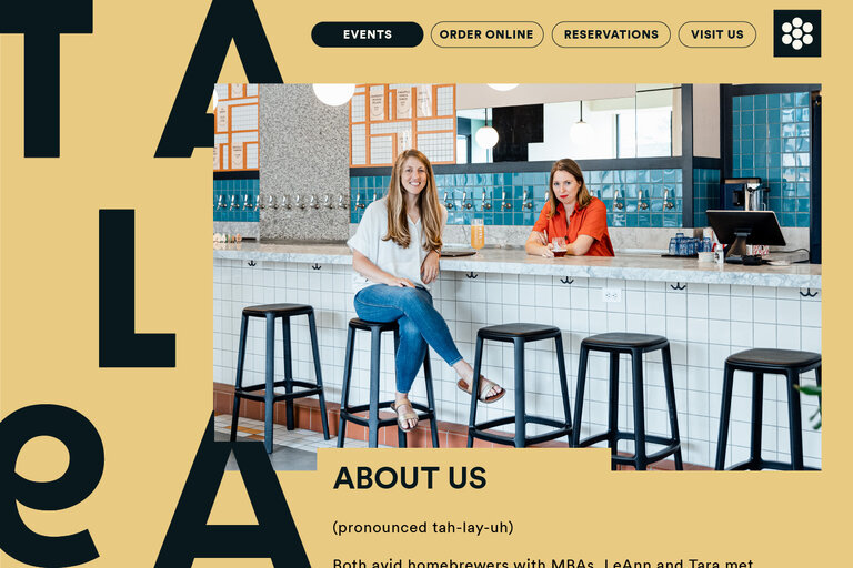 talea website 2