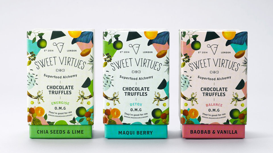 Sweet Virtues packaging