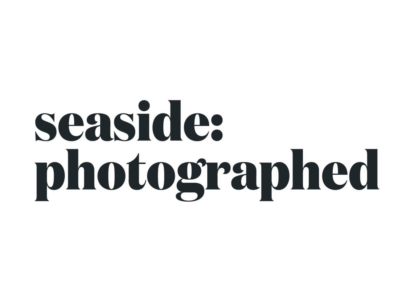 seaside: photographed logo