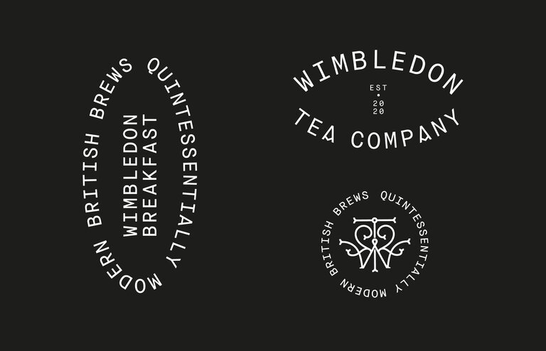 Wimbledon tea logos