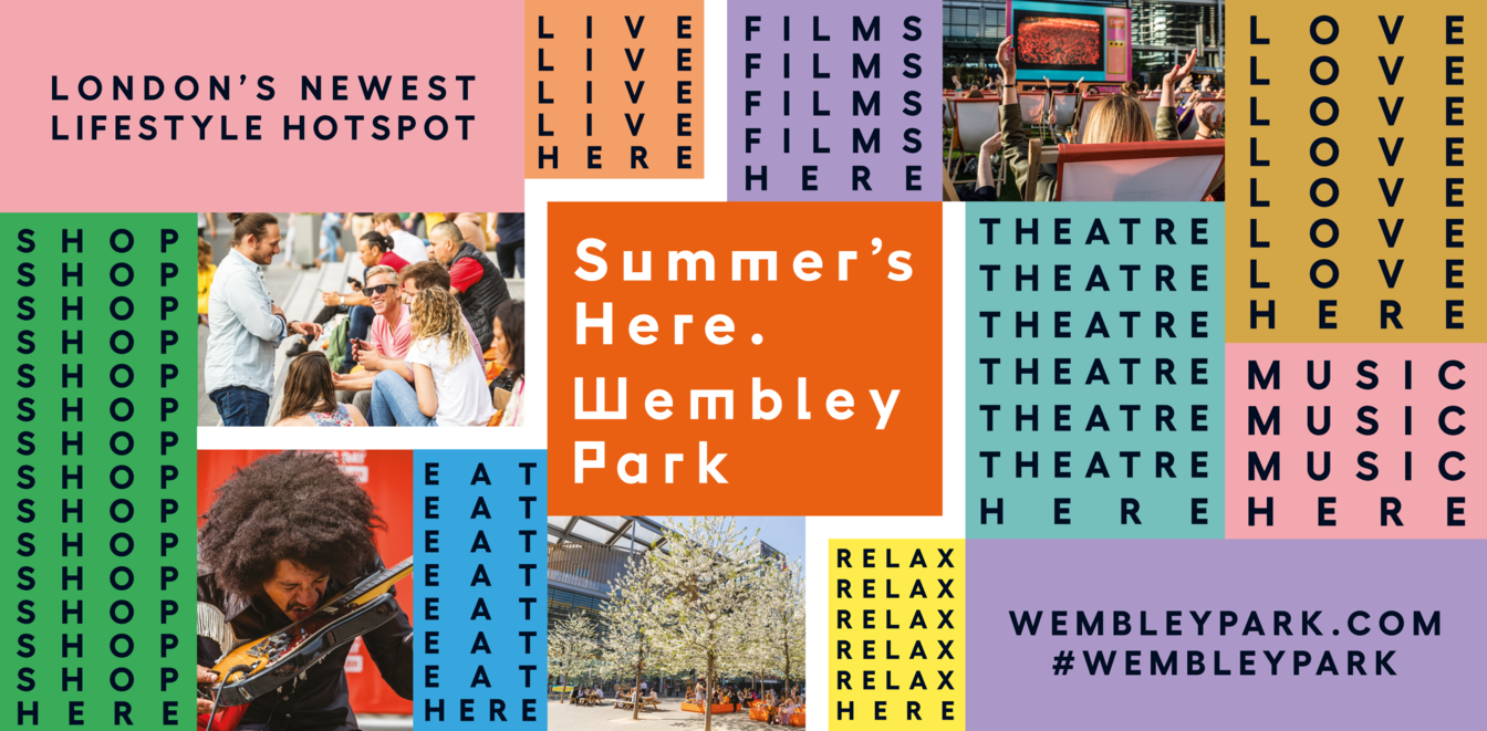 wembley park summers here billboard