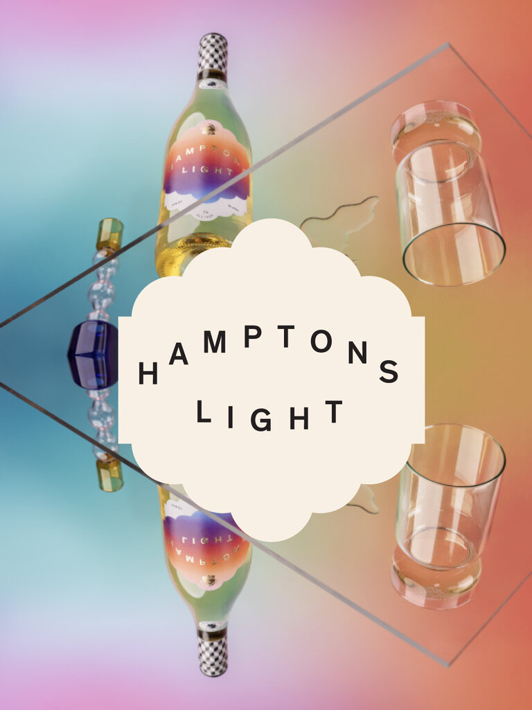 wolffer estate hamptons light bottle styled