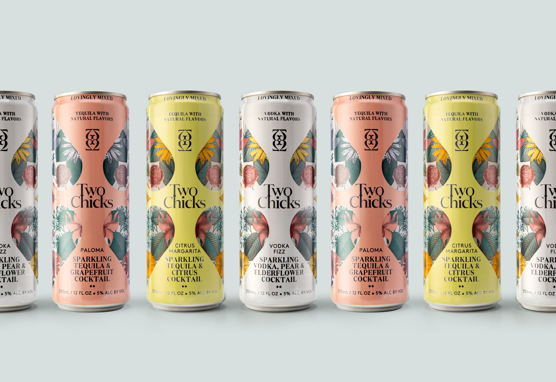 two chicks cocktail packaging