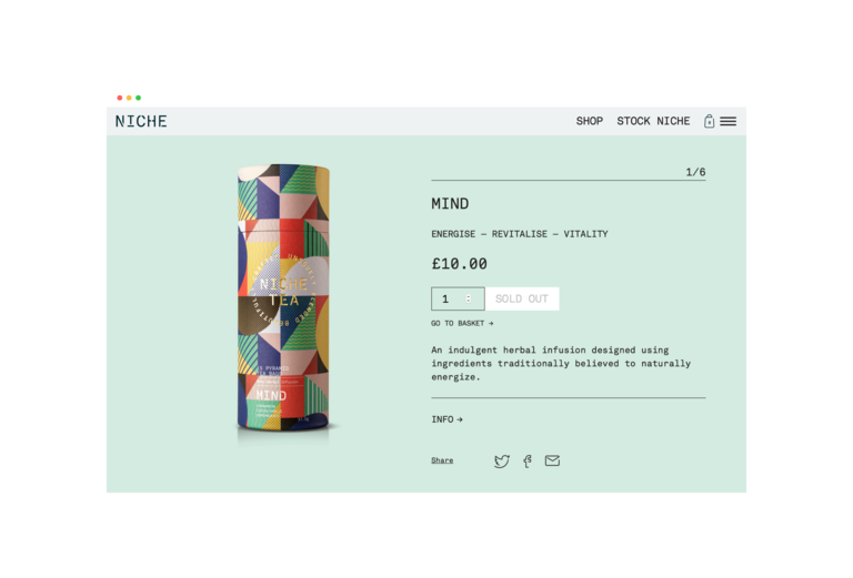 niche tea branding