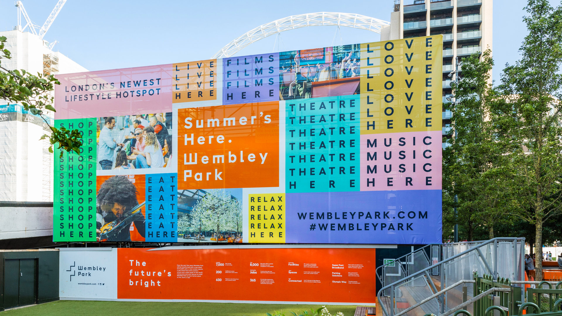 wembley park billboard design