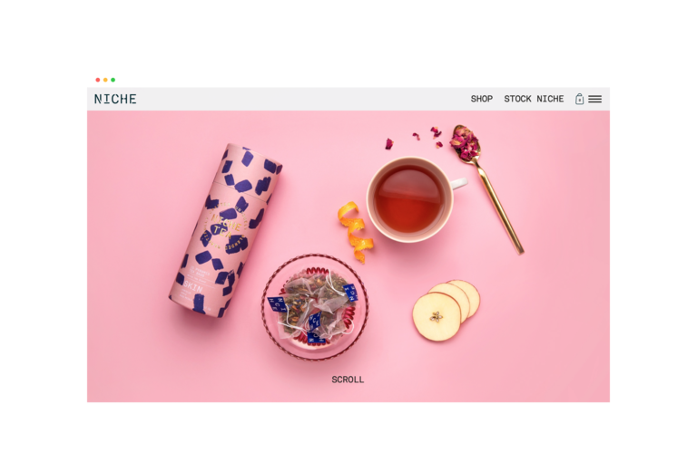 niche tea branding