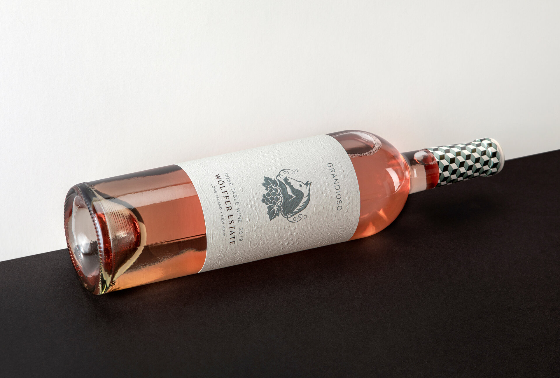 wolffer white horse wine design