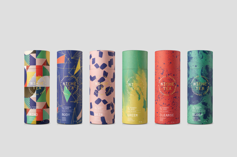 niche tea packaging