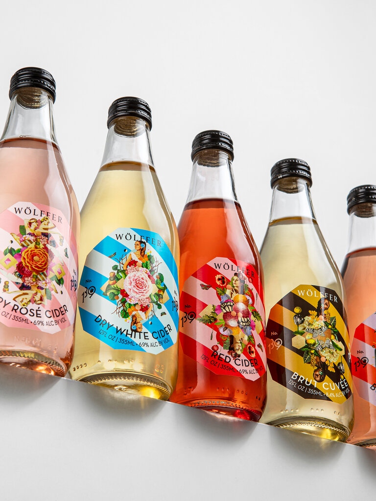 wolffer estate cider lineup