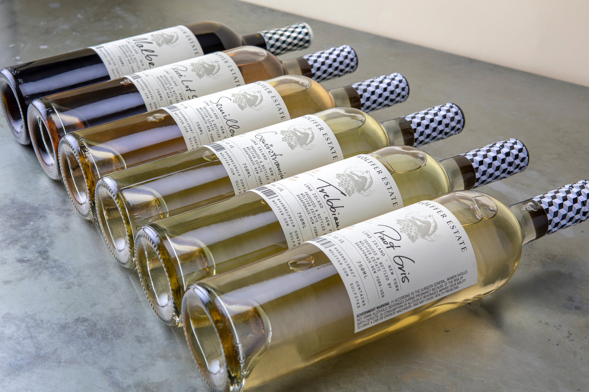 wolffer cellar series wine design