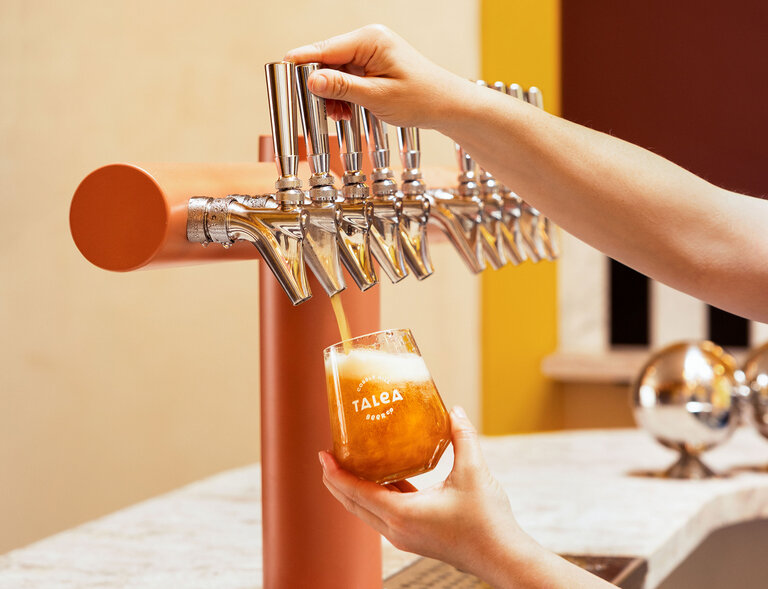 talea tap pour