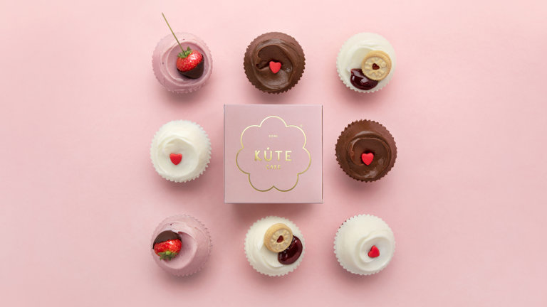 kute cake valentines