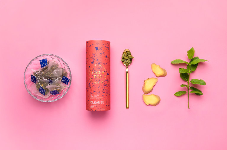 niche tea packaging