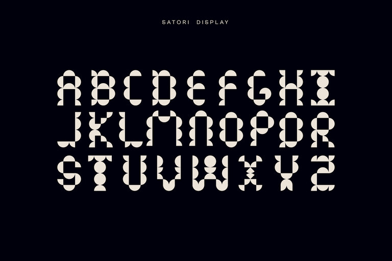 satori display font