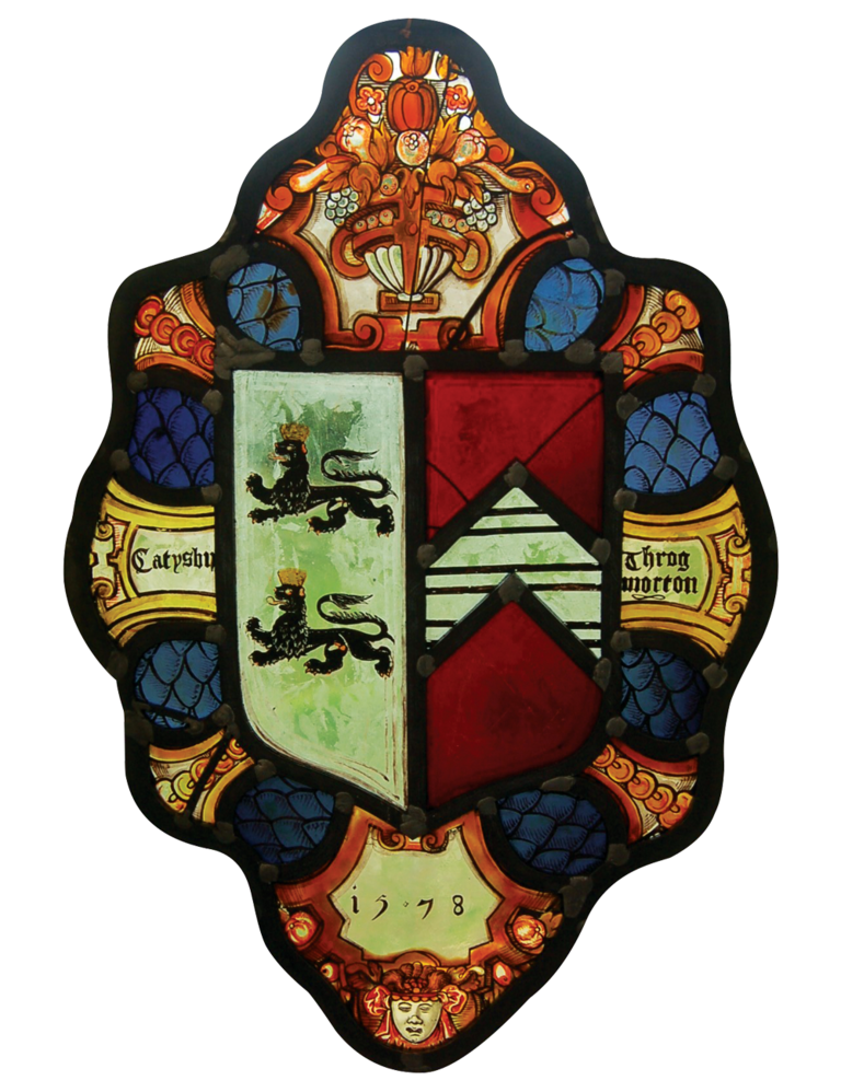 coughton court stained glass