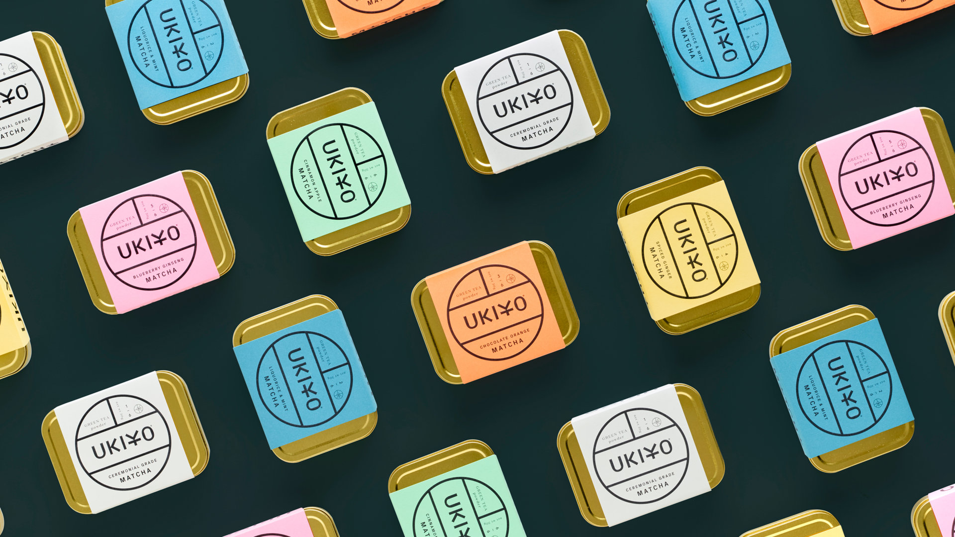 ukiyo matcha tea packaging