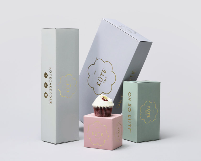 kute Cake packaging design