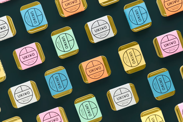 ukiyo matcha tea packaging