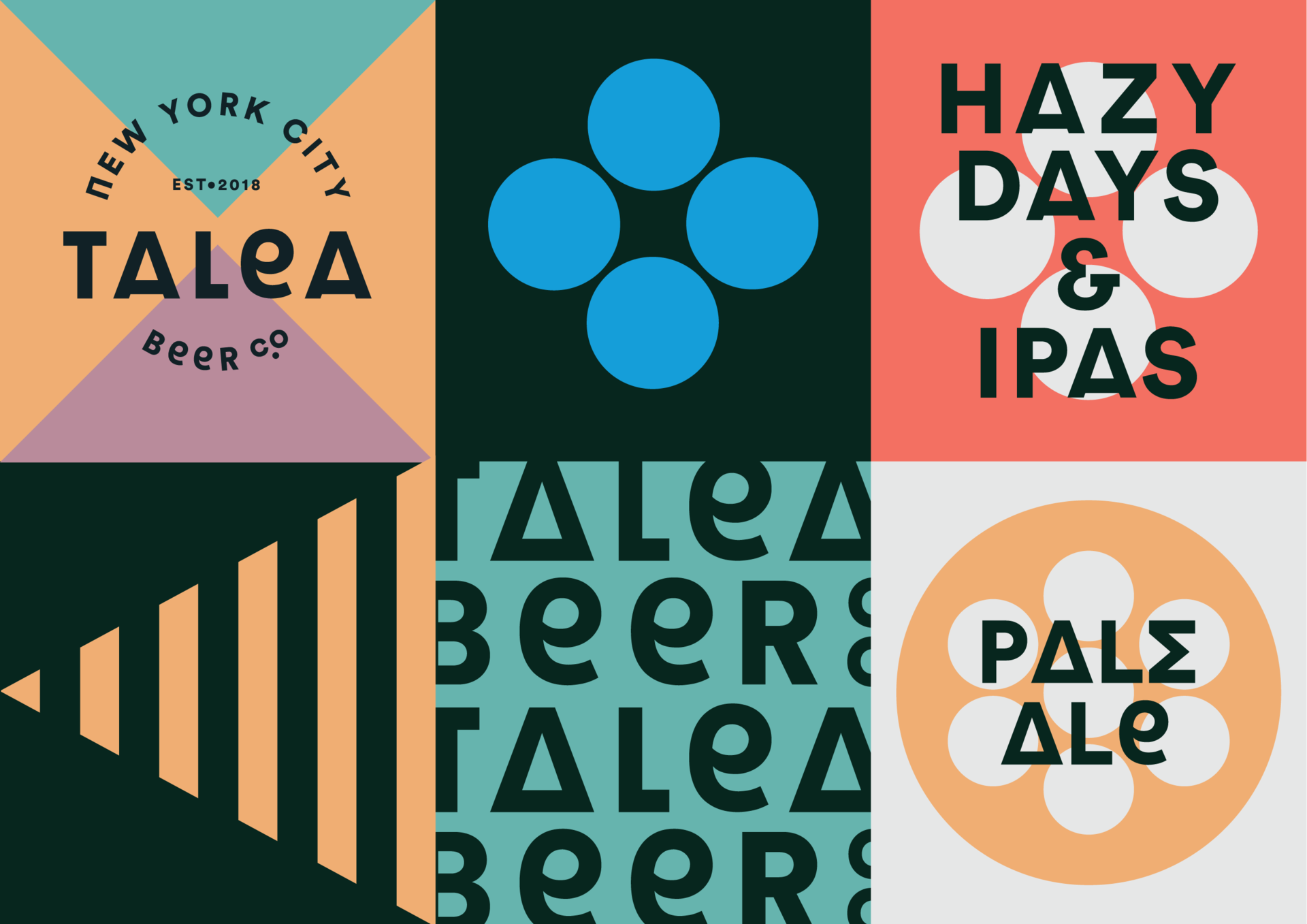 talea beer co branding