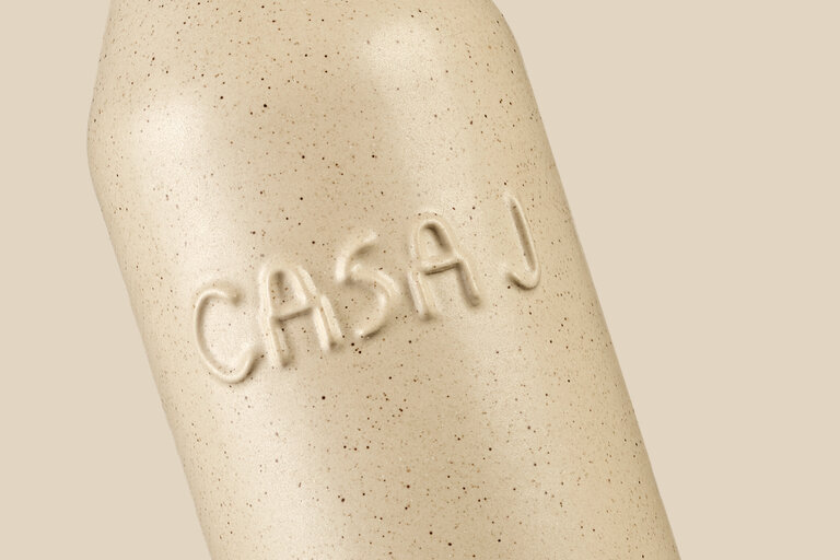 casa j embossed logo