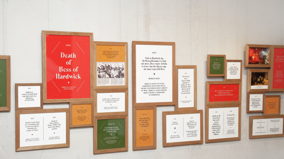 Arbella exhibition design National Trust