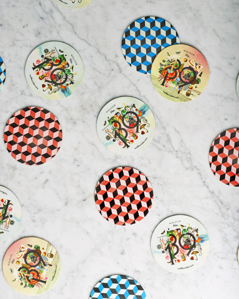 wolffer 139 cider coasters