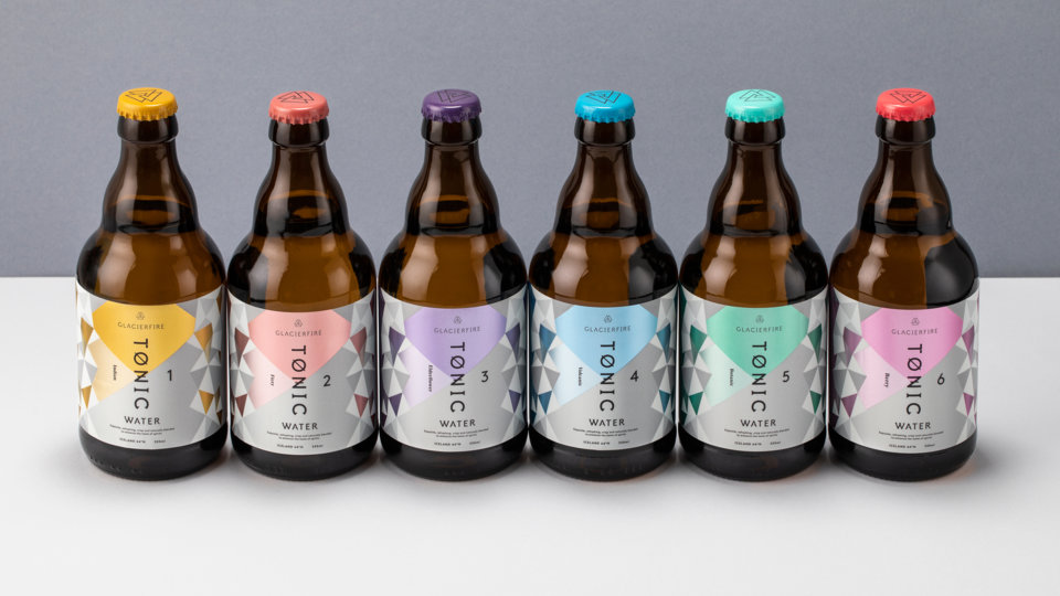 Glacierfire Tonic Water Packaging