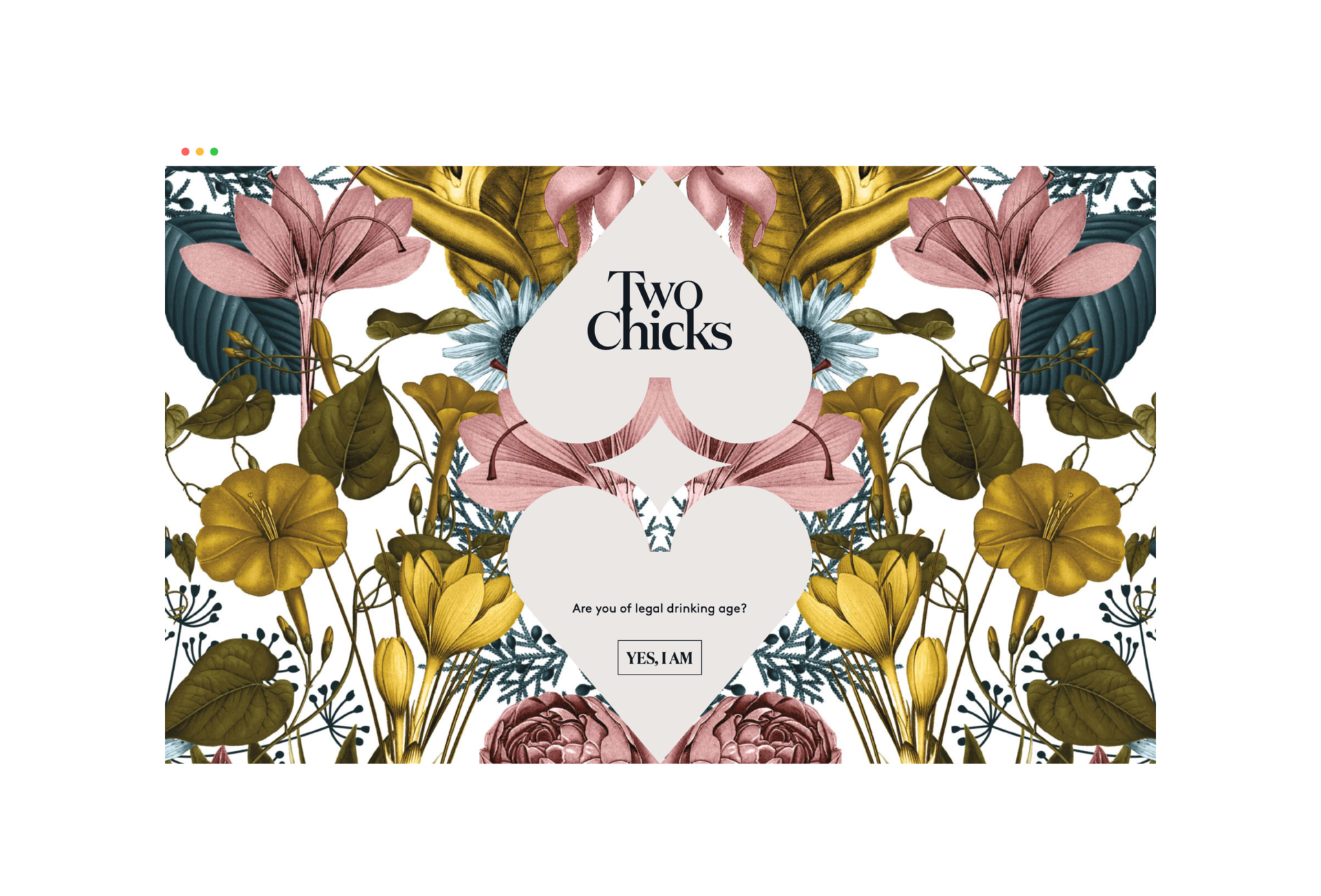 two chicks cocktails website