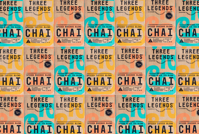 three legends chai box wall