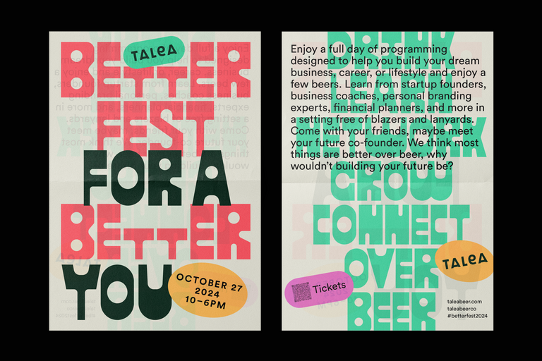 talea betterfest print
