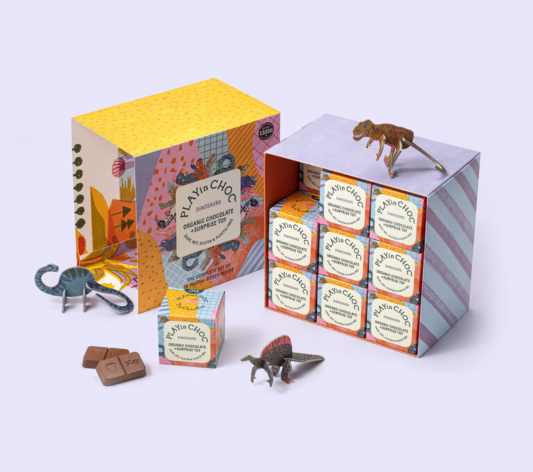 playin choc packaging design