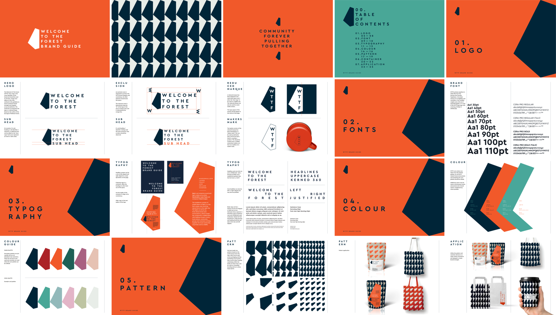 welcome to the forest branding