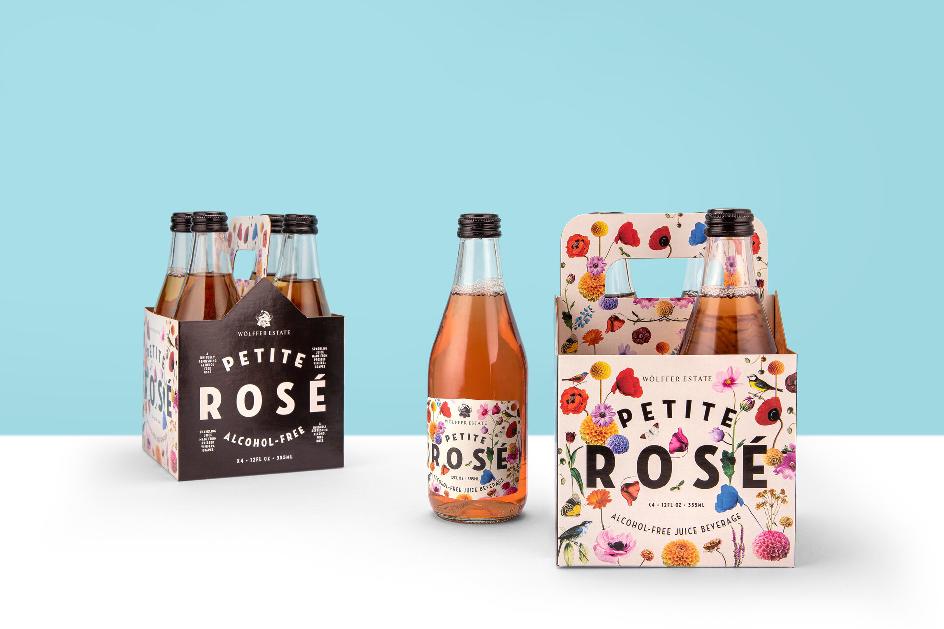 wolffer petite rose packaging design