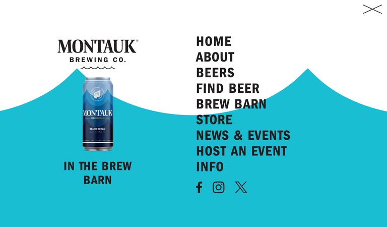 montauk website nav blue
