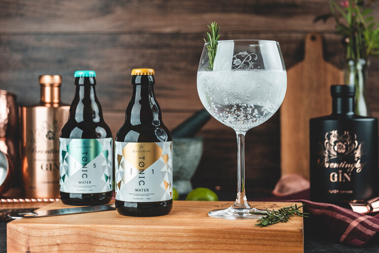 glacierfire tonic water design