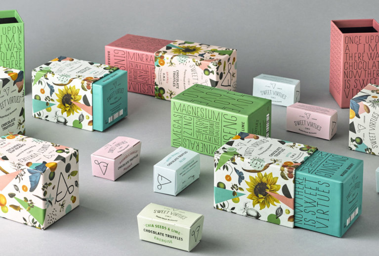 Sweet Virtues Packaging
